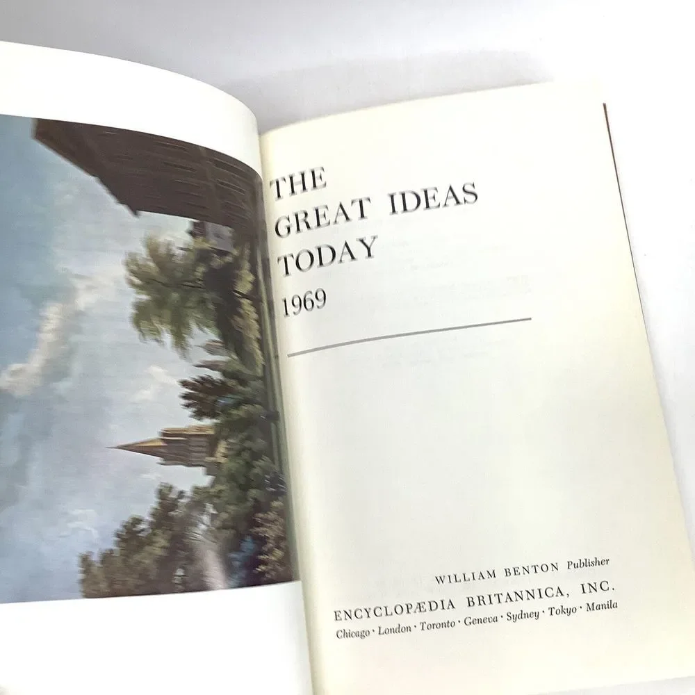 The Great Ideas Today 1969 by William Benton‎ Hardcover First Edition 1969